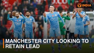 English Premier League Manchester City looking to retain lead  More News  Sports Buzz [upl. by Euqinoj712]