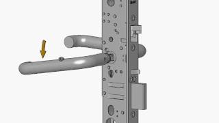 ABLOY Electric Lock EL460 settings [upl. by Elvin541]