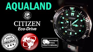 Relógio CITIZEN Aqualand Marine Eco Drive BN203614ETZ31141D [upl. by Dressel116]