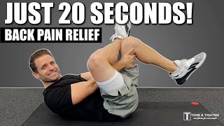 6 Exercises To Relieve Back Pain In 9 Minutes  FOLLOW ALONG [upl. by Thrasher]