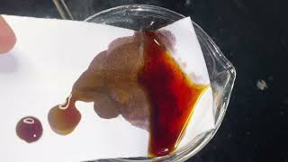 The redox reaction Iodine Vs Sodium meta bisulphite [upl. by Yelrahc]