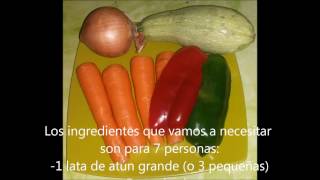 Fajitas Mexicanas de Atun y Verduras [upl. by Esaj]