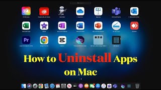 How to Uninstall Programs on Mac  Permanently Delete Apps on Mac  Remove App on Mac [upl. by Annaoy]