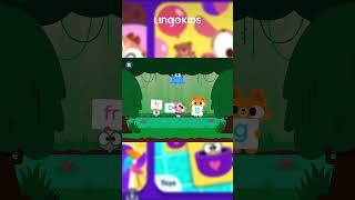 Complete the WORD 🐸🙌 Reading skills game by Lingokids shortsforkids gamesforkids [upl. by Salba148]