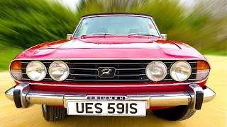 Triumph Stag V8 Engine AMAZING  Drive In The Stag [upl. by Ziguard162]