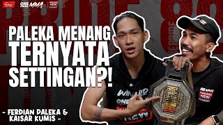 TARUNG SAMPAI CEDERA  KUMIS amp PALEKA KETAGIHAN MMA  PODCAST ONE PRIDE MMA [upl. by Fein]