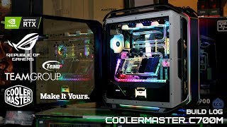 ASUS ROG GAMING PC BUILD LOG JAM  CEBU CITY  CoolerMaster C700M [upl. by Nee]