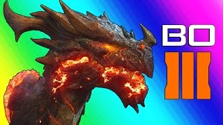 Black Ops 3 Zombies Der Eisendrache Easter Egg  Fighting the Boss Funny Moments amp Fails [upl. by Aeresed]