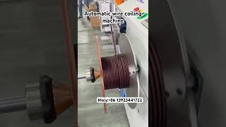 Automatic wire cutting machine automatic wire coiling machine cable cutting machine [upl. by Wardlaw52]