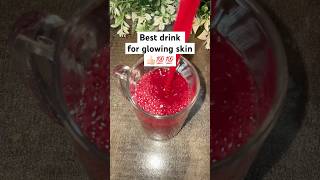 skin glow drink 🍷 shorts shortvideo glowingskin shortfeed [upl. by Larentia]