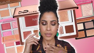 NATASHA DENONA  Face Palette Rundown ft the NEW Glam Face Palette Dark  Alicia Archer [upl. by Tychonn]