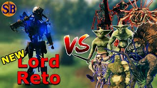 Lord Reto Miniboss vs Biomes Team  Valheim Mob Battle [upl. by Ahcsim264]