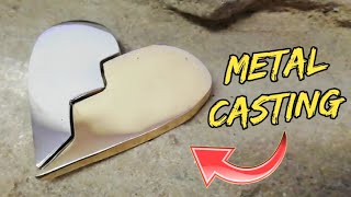 FUNDICIÓN DE BRONCE Y ALUMINIO EN MOLDEO CON ARENAMETAL CASTINGHOME FOUNDRYSAND CASTINGASMR [upl. by Tannie]