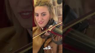 عليكي عيون أحمد سعد cover violin by lobaba albarouki❤️ [upl. by Ishmul]