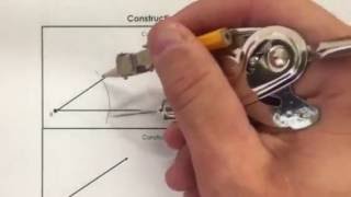 Constructing Congruent Angles [upl. by Mikkanen]