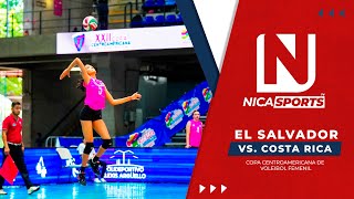 📡 EN VIVO 🏐 Copa Centroamericana de Voleibol Femenil  El Salvador 🇸🇻🆚 Costa Rica 🇨🇷 [upl. by Aihsot]