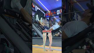 Leg Press Knee Lock legday legpress legworkout [upl. by Tterb907]