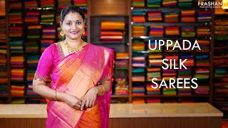 Uppada Silk Sarees  6 Jan 21  Prashanti [upl. by Erasmo]