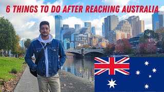 6 Things to do After Moving to Australia  Beginners Guide to Australia [upl. by Danica535]