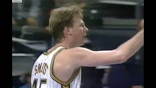 Rik Smits Highlight Play Of the 1998 NBA All Star Game [upl. by Archaimbaud]