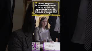 MCHM Abogados🏛️🌐 Impacto Reforma Concursal en Sociedades Cambios Claves y Responsabilidades 📚⚖️ [upl. by Lars934]