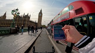 BIKE VLOG PELOS PONTOS TURÍSTICOS DE LONDRES [upl. by Oniskey]