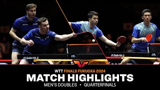 BourrassaudDorr vs LamHo  MD QF  WTT Finals Fukuoka 2024 [upl. by Pickering]