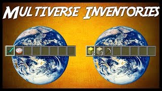 Minecraft How to use Multiverse Inventories plugin [upl. by Namas]