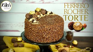 Ferrero Rocher Torte zum Selbermachen  süßeste Versuchung der Welt  RocherTorte Rezept [upl. by Rifkin]