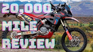 Honda CRF450L 20000 Mile Review [upl. by Ikiv]