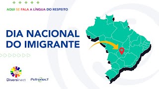 EP 22 Aqui se fala a língua do RESPEITO Dia do Imigrante [upl. by Phi]