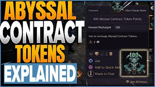 Abyssal Contracts amp Tokens Explained  Where To Get  How To Use  Throne amp Liberty [upl. by Myrt301]