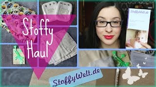 Stoffy Haul  StoffyWeltde 👶 BlueberryPrefoldStoffwindelnErstausstattung [upl. by Wilda]