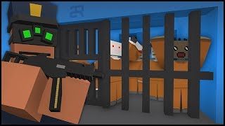 OVERCROWDED PRISON Unturned Cops [upl. by Airamas]