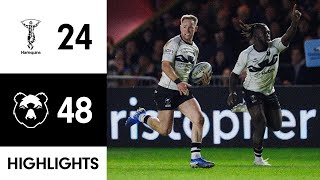 UNBELIEVABLE ATTACKING RUGBY Highlights Harlequins vs Bristol Bears [upl. by Kerrill895]