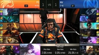 P1 vs NV Game 3 Highlights  PHOENIX1 vs TEAM ENVY NA LCS Week 9 Summer 2016 [upl. by Nnylekoorb]