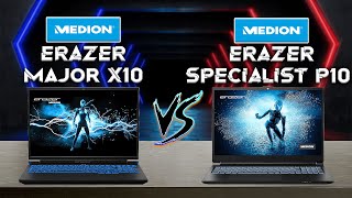 erazer major X10 vs erazer Specialist p10  New from MEDION [upl. by Palermo58]