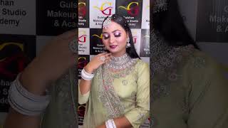 Engagement look 💍makeup look model youtubeshort viralvideo viralpost youtubechannel [upl. by Yatnoed]