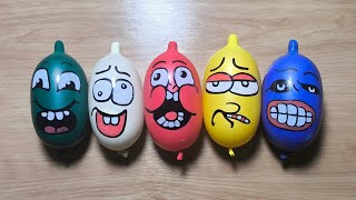 making crunchy slime with funny balloons ATH1148 [upl. by Iow]