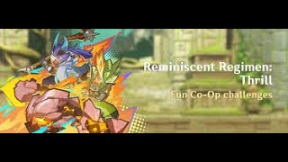 Genshin Impact Reminiscent Regimen Thrill New 51 Coop Event  Day 1 pt 2 [upl. by Rehotsirhc]