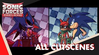 Sonic Forces Overclocked ALL CUTSCENES [upl. by Katherin]