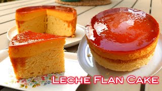 How To Make Leche Flan Cake  Super Easy Recipe [upl. by Anu]