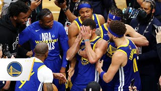 The CHAMPIONSHIP MOMENT From the Golden State Warriors Last 4 Titles [upl. by Isaiah]