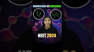 Monoecious VS Dioecious neet2024 class12biology kanikamaam [upl. by Nnahsal]