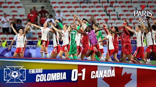 Highlights amp Goles Colombia vs Canadá 01  Juegos Olímpicos París 2024  Telemundo Deportes [upl. by Rovner]