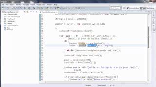 JAVA Intermédiaire  43  TP Quiz Partie 18 [upl. by Hildagarde]