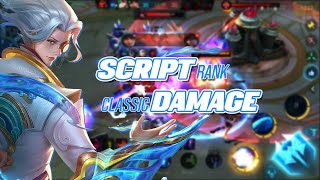 UPDATE SCRIPT HIGH DAMAGE BRUTAL MOBILE LEGEND TERBARU 2024  ALL SAFE 100 [upl. by Anahs]