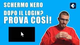 Schermo Nero su Windows  Come risolvere il problema [upl. by Tonkin]