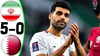 Iran vs Qatar 50  All Goals and Highlights  2024 🔥 TAREMI [upl. by Fulks]