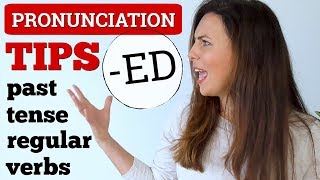 3 Simple Pronunciation Tips 😎 Past Tense English Verbs [upl. by Ellenahs]